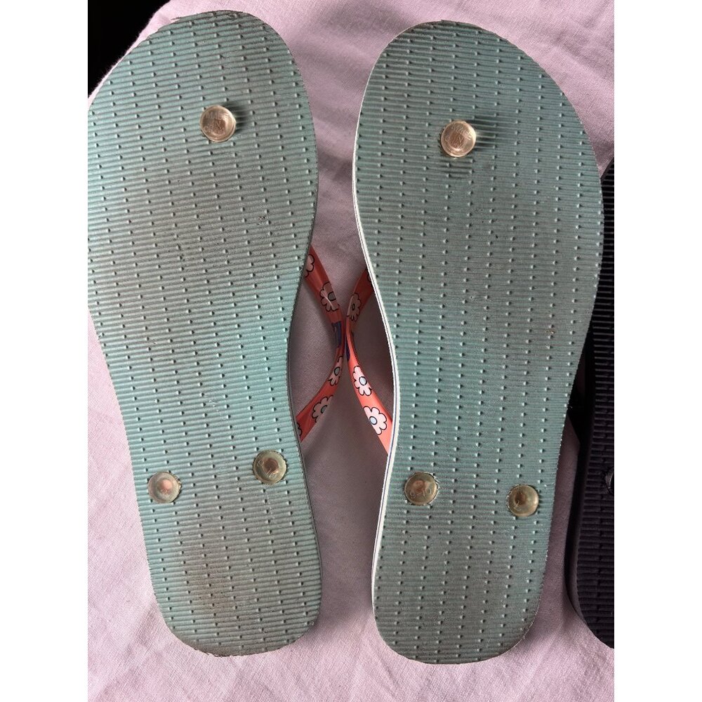 Havaianas and Vera Bradley Womens Flip-Flops Lot - Floral Prints 9/10 US - Picture 9 of 10